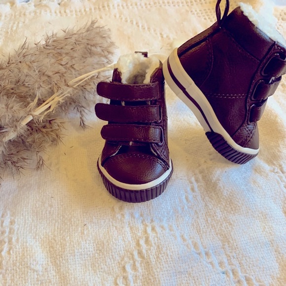 NEW*Gymboree baby winter high tops - Picture 6 of 6